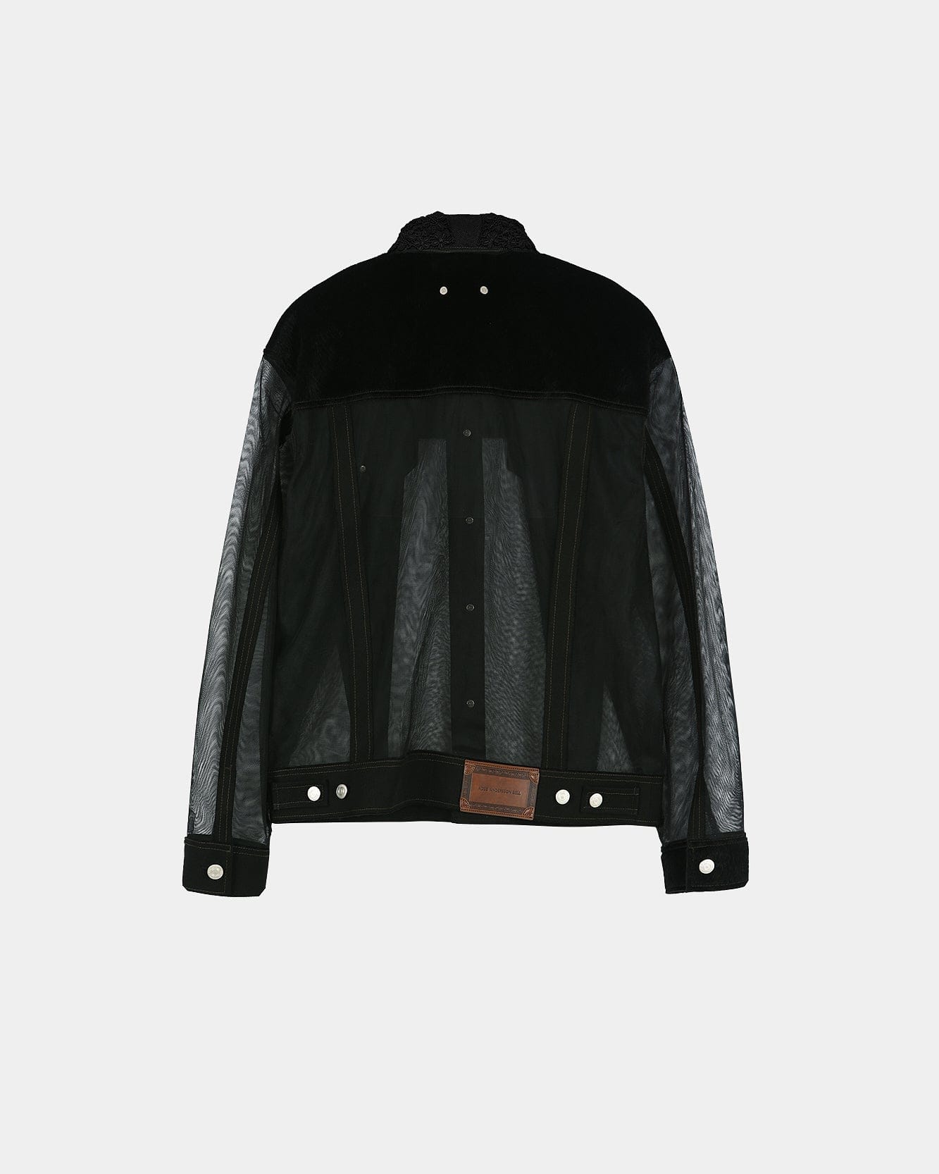 TONNY COTTON SHEER JACKET awa742m(BLACK) – Andersson Bell