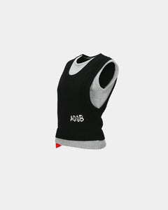 기타 TRES LAYERED SLEEVELESS TOP atb1394w(BLACK)
