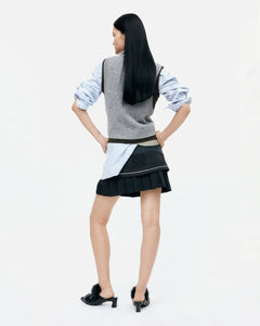 기타 TRES LAYERED SLEEVELESS TOP atb1394w(GREY)