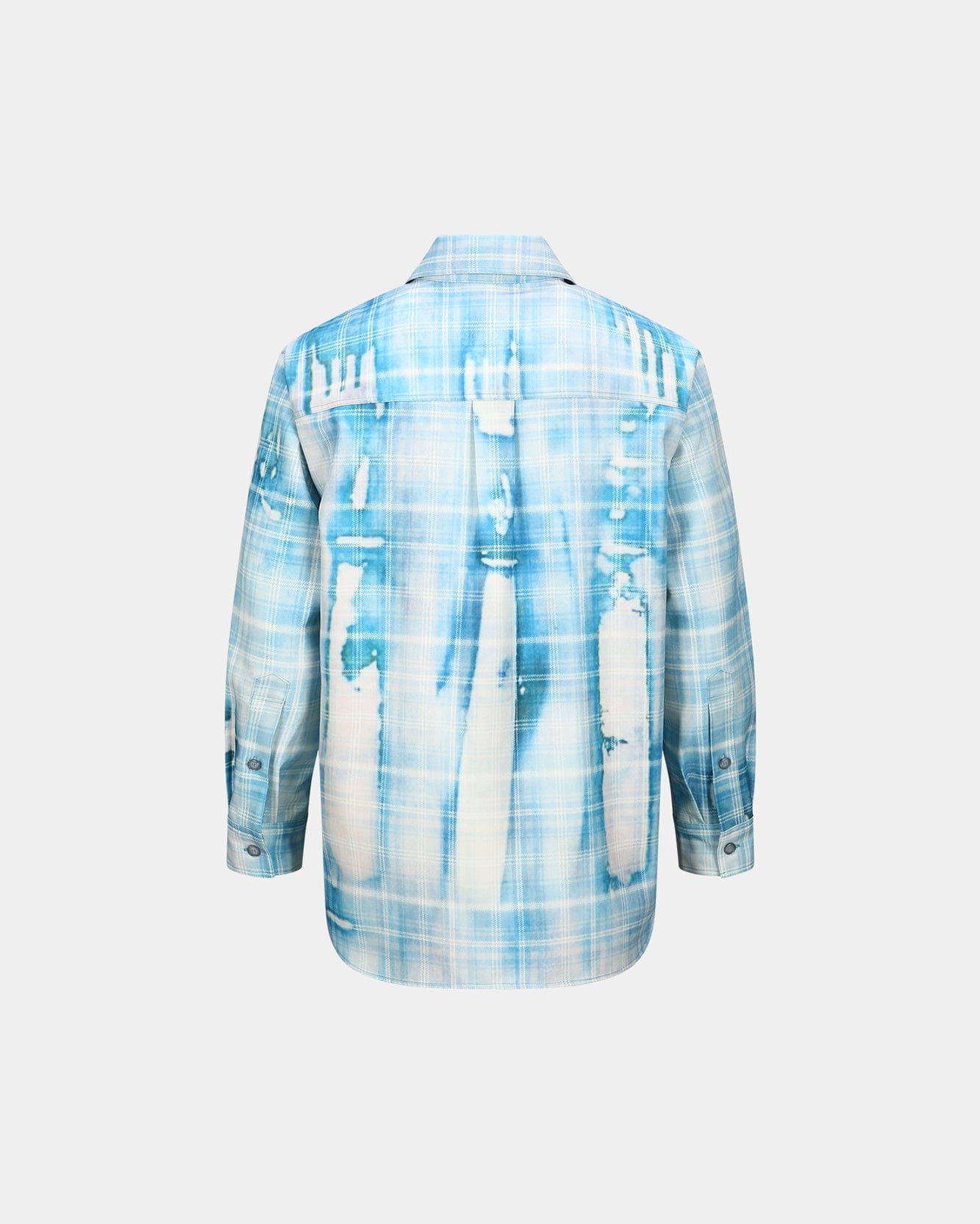 기타 TROMPE LOEIL PRINTED CHECK SHIRTS atb1340m(BLUE)