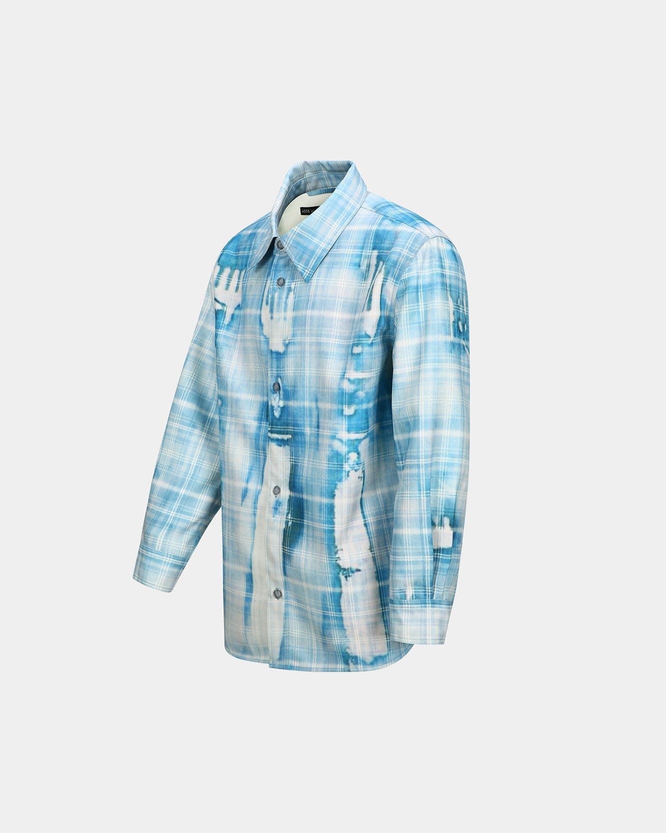 기타 TROMPE LOEIL PRINTED CHECK SHIRTS atb1340m(BLUE)