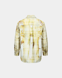 기타 TROMPE LOEIL PRINTED CHECK SHIRTS atb1340m(YELLOW)