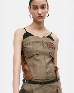 기타 TROUSER CUSTOM BUSTIER atb1354w(TAUPE)