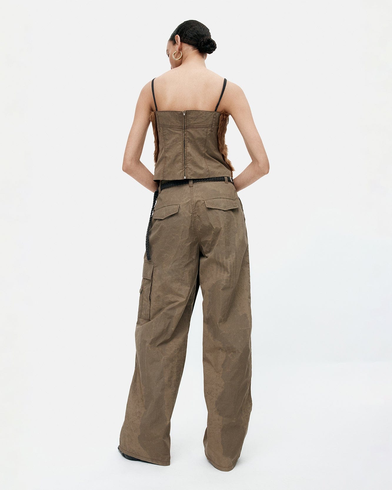 기타 TROUSER CUSTOM BUSTIER atb1354w(TAUPE)