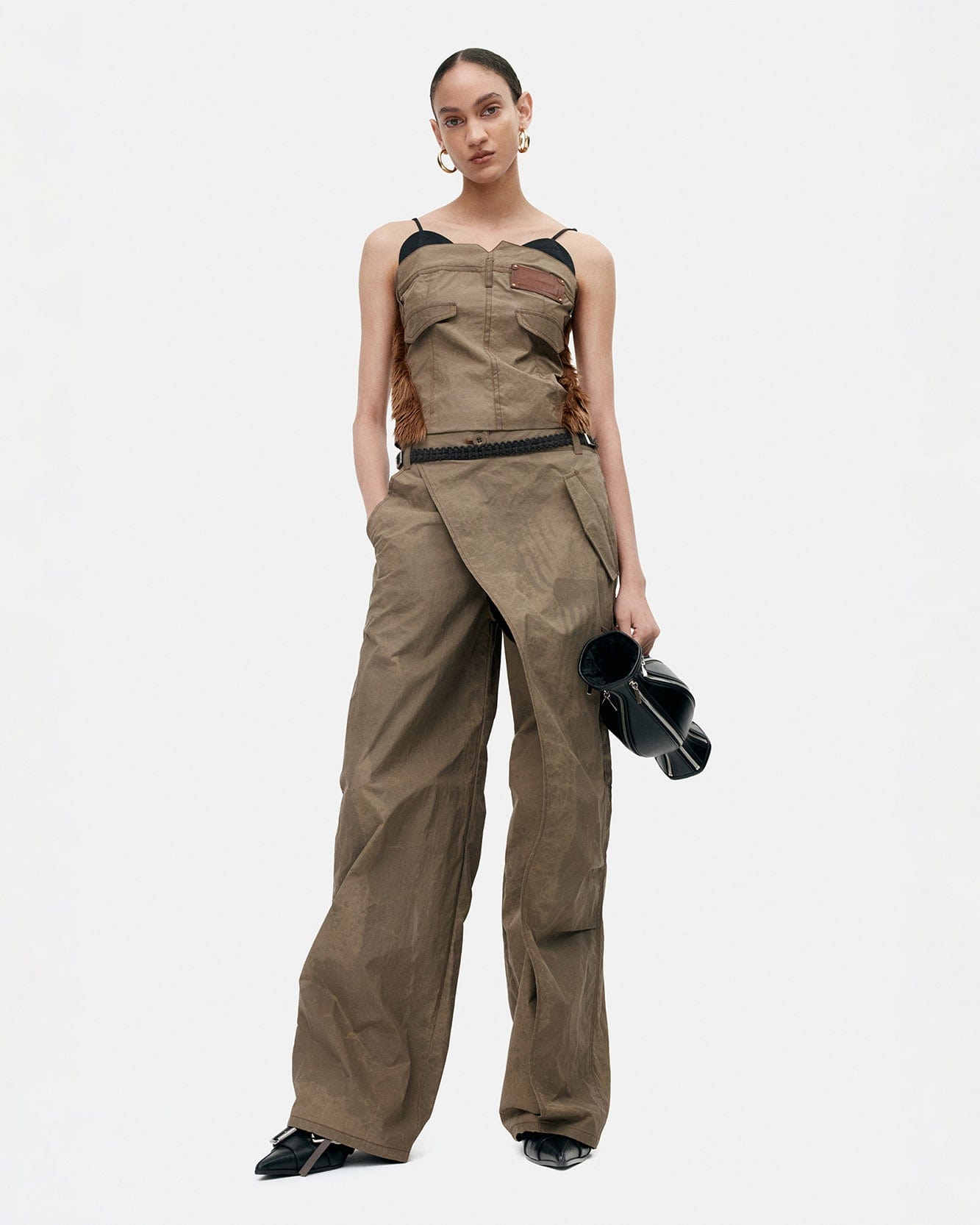 기타 TROUSER CUSTOM BUSTIER atb1354w(TAUPE)