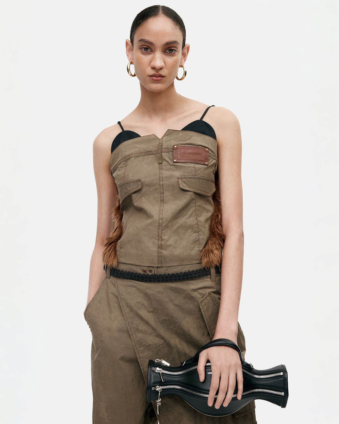 기타 TROUSER CUSTOM BUSTIER atb1354w(TAUPE)