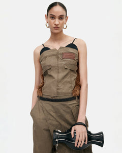 기타 TROUSER CUSTOM BUSTIER atb1354w(TAUPE)