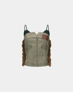 기타 TROUSER CUSTOM BUSTIER atb1354w(TAUPE)