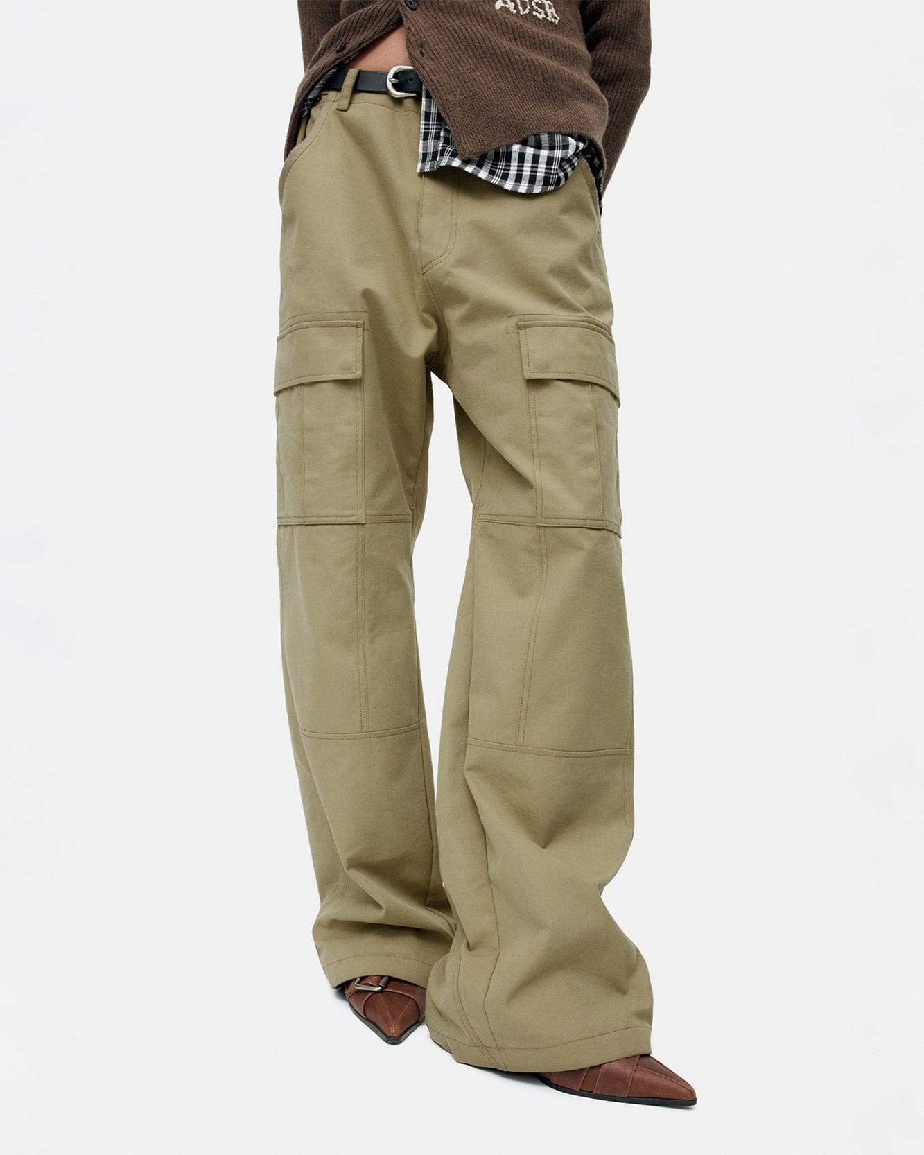기타 UNISEX BINDING CARGO PANTS apa856u(BEIGE)