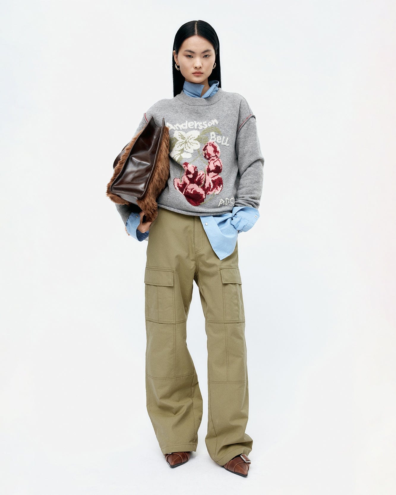 기타 UNISEX BINDING CARGO PANTS apa856u(BEIGE)