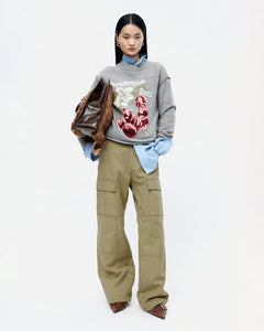 기타 UNISEX BINDING CARGO PANTS apa856u(BEIGE)