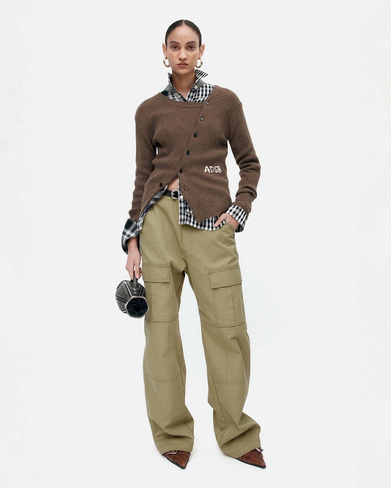 기타 UNISEX BINDING CARGO PANTS apa856u(BEIGE)