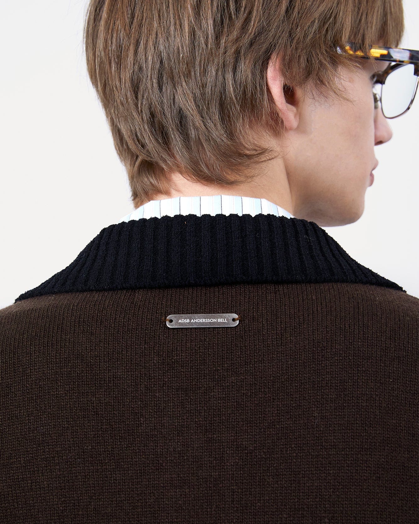 기타 UNISEX BIRD INTARSIA CARDIGAN atb1371u(BROWN)