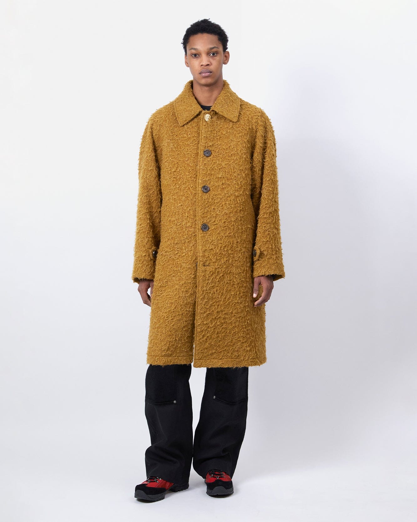 기타 UNISEX CASENTINO RAGLAN COAT awa734u(BROWN)