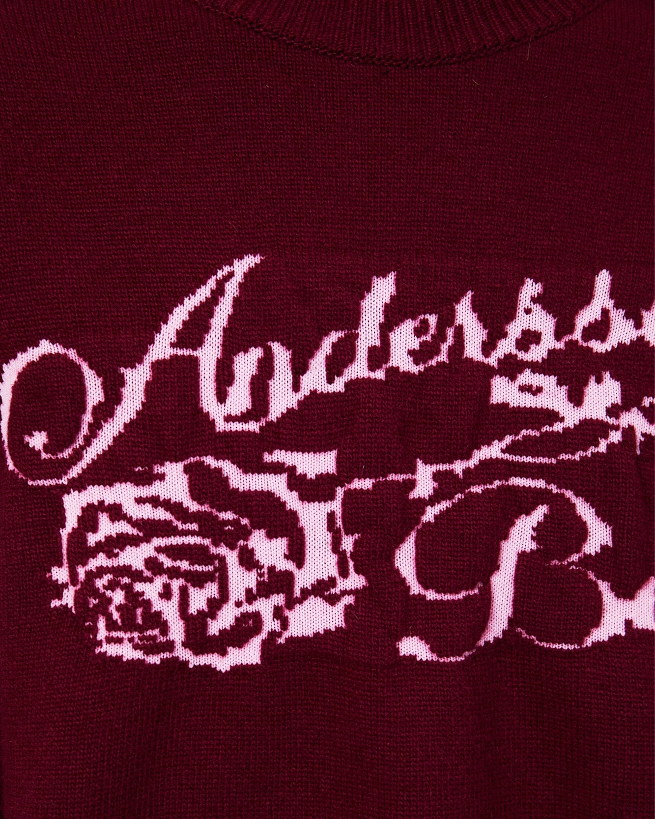 기타 UNISEX CASHMERE ROSE CREW-NECK SWEATER atb1372u(LILAC)