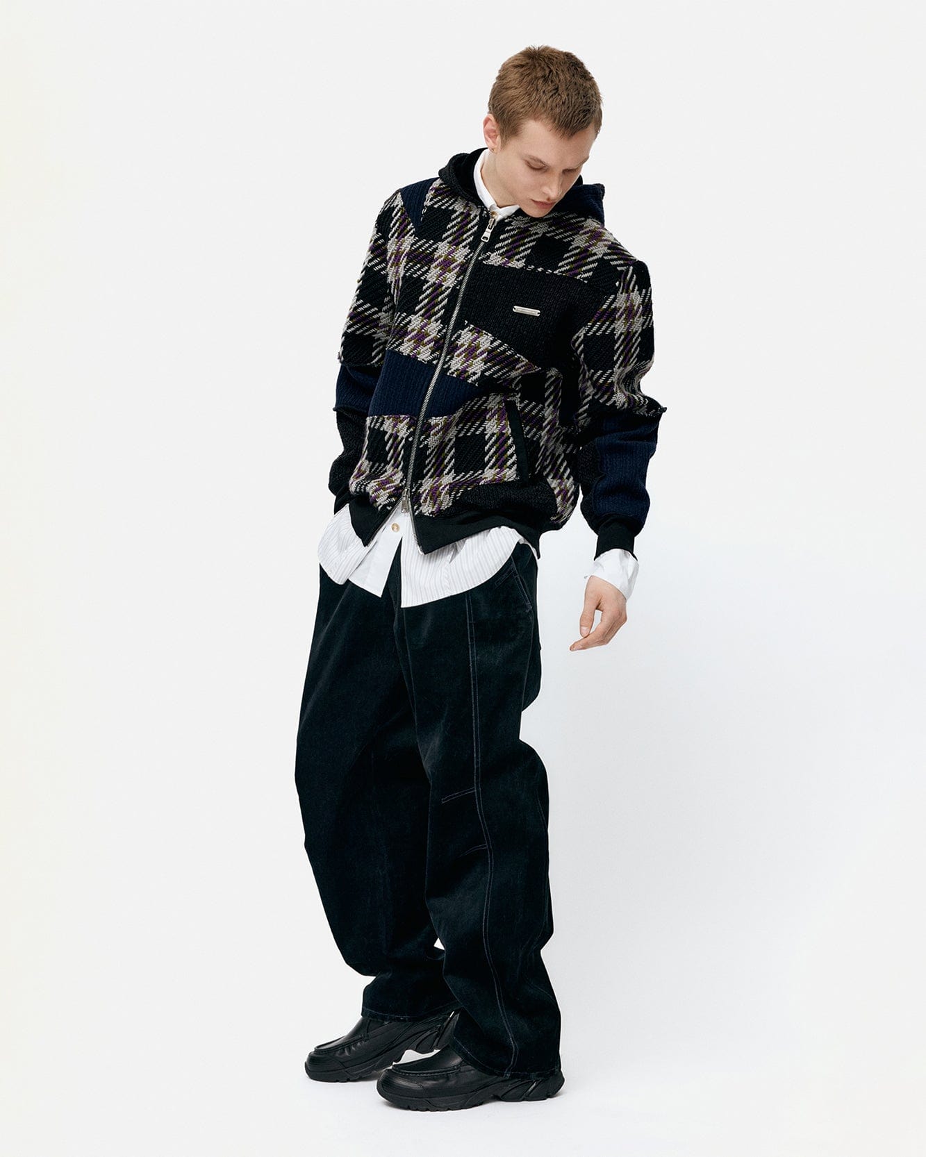기타 UNISEX DIMENSION LOAFER SNEAKERS aaa481u(BLACK)