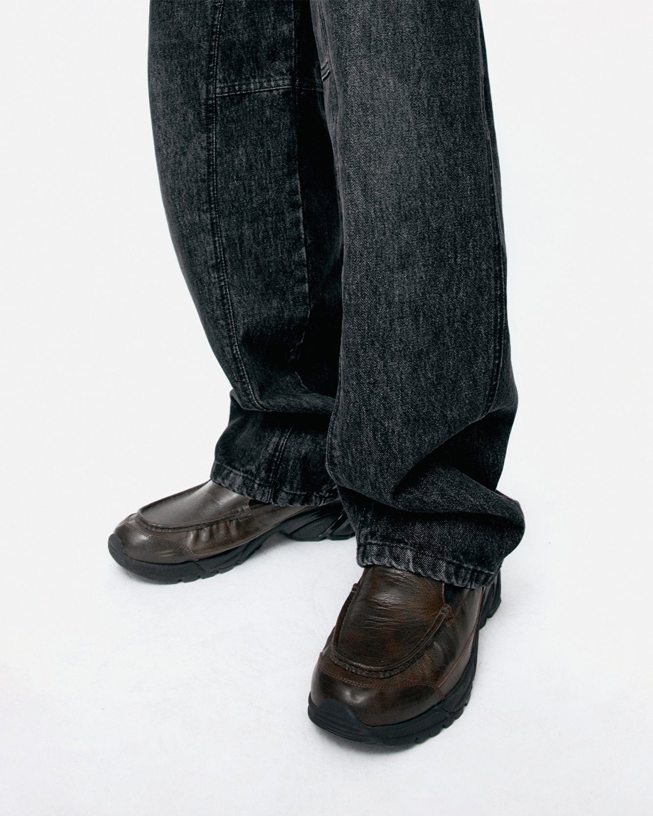 기타 UNISEX DIMENSION LOAFER SNEAKERS aaa482u(BROWN)