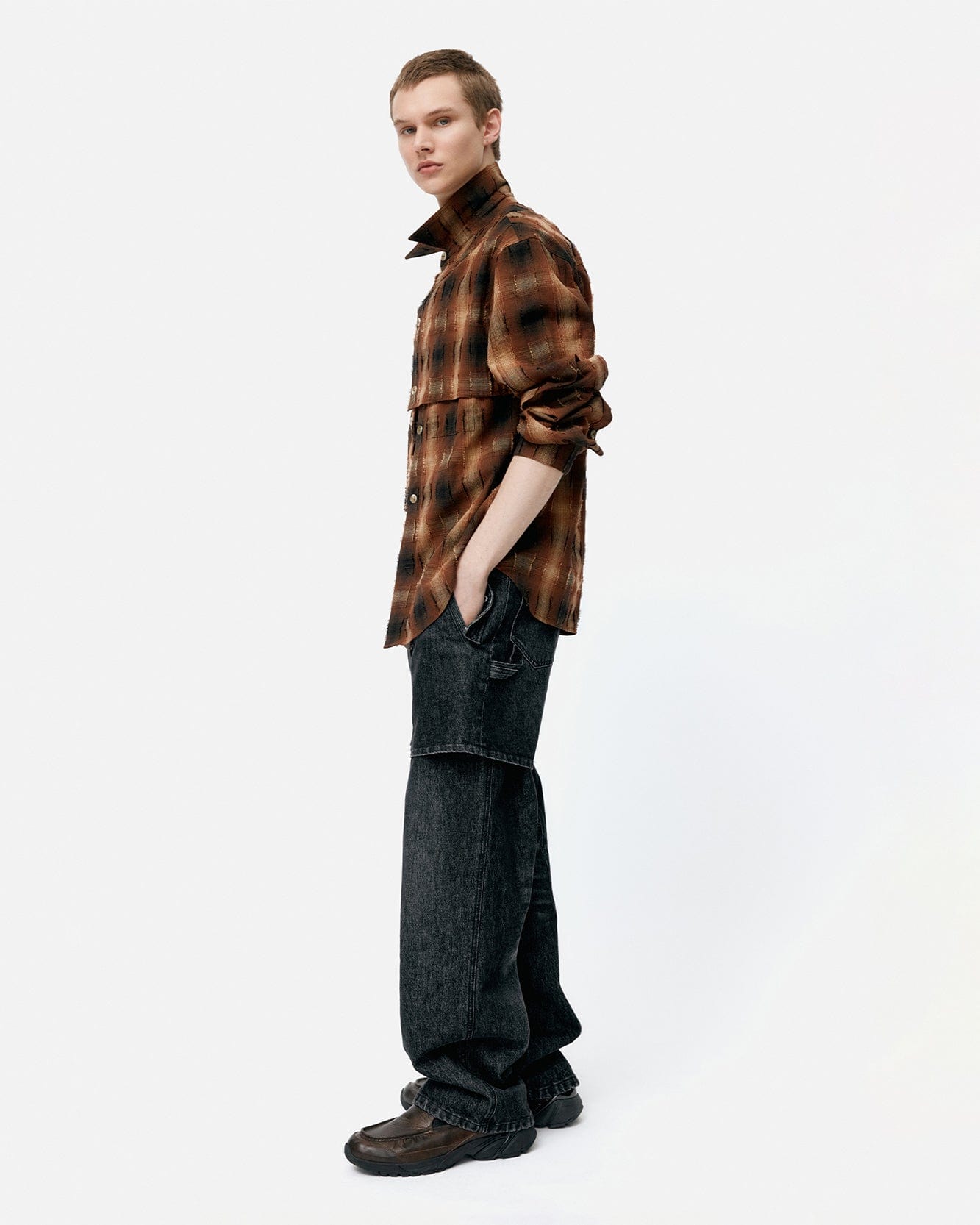 기타 UNISEX DIMENSION LOAFER SNEAKERS aaa482u(BROWN)
