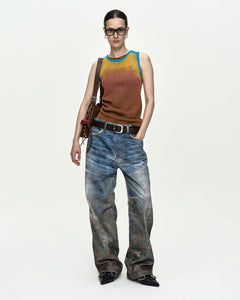 ANDERSON BELL denim printed cargo デニム　28 MUSINSA | ANDERSSON BELL Unisex Cowboy Printed Cargo Jeans apa811u