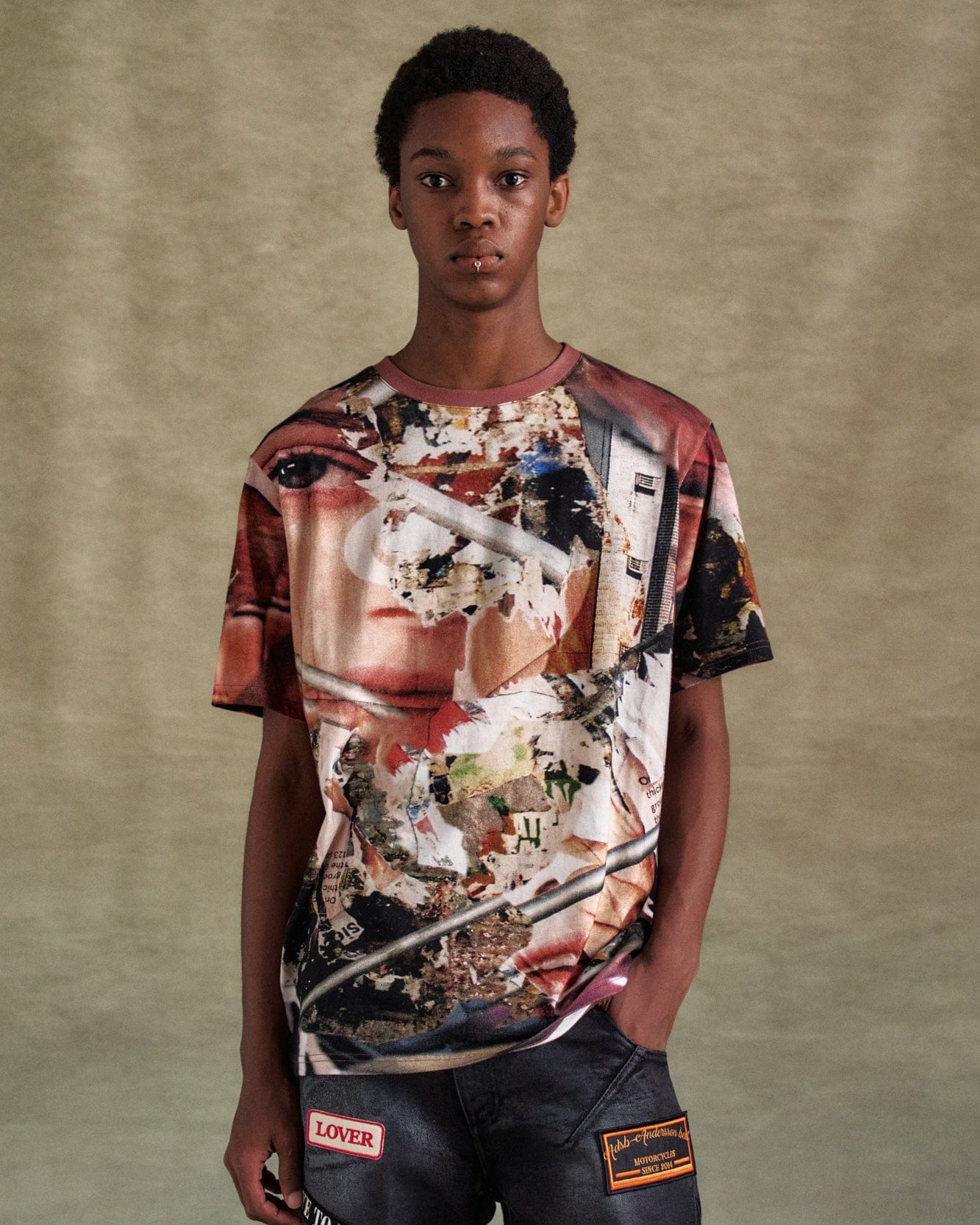 기타 UNISEX FLIM ARCHIVE 25SS T-SHIRTS atb1291u(RED)