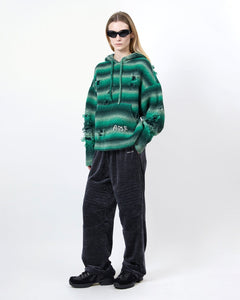 기타 UNISEX GRADIENT DISTRESSED HOODIE atb1391u(GREEN)