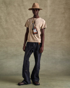기타 UNISEX GUITAR T-SHIRT atb1250u(BEIGE)