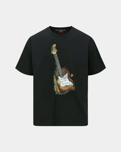 기타 UNISEX GUITAR T-SHIRT atb1250u(BLACK)
