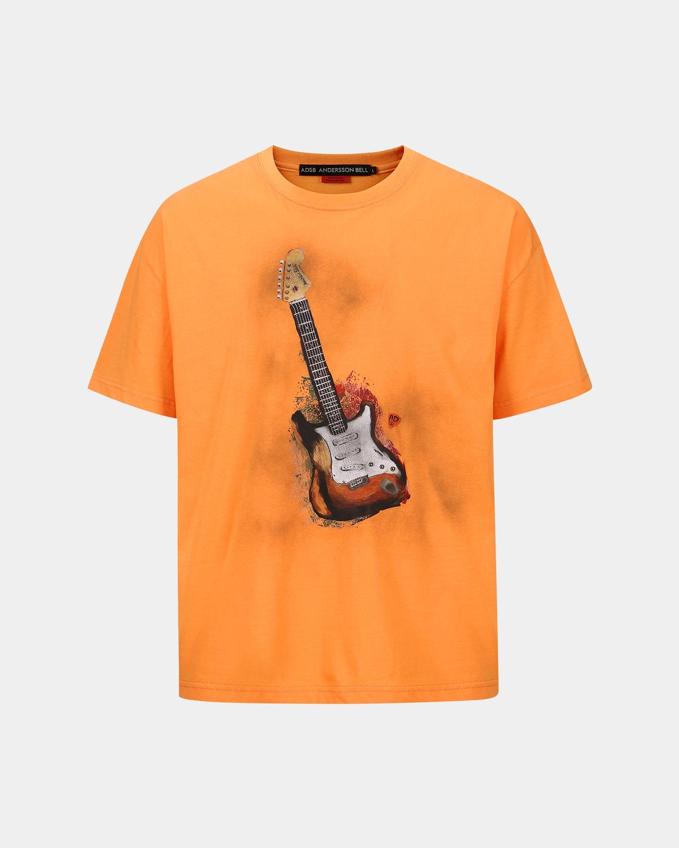 기타 UNISEX GUITAR T-SHIRT atb1250u(ORANGE)