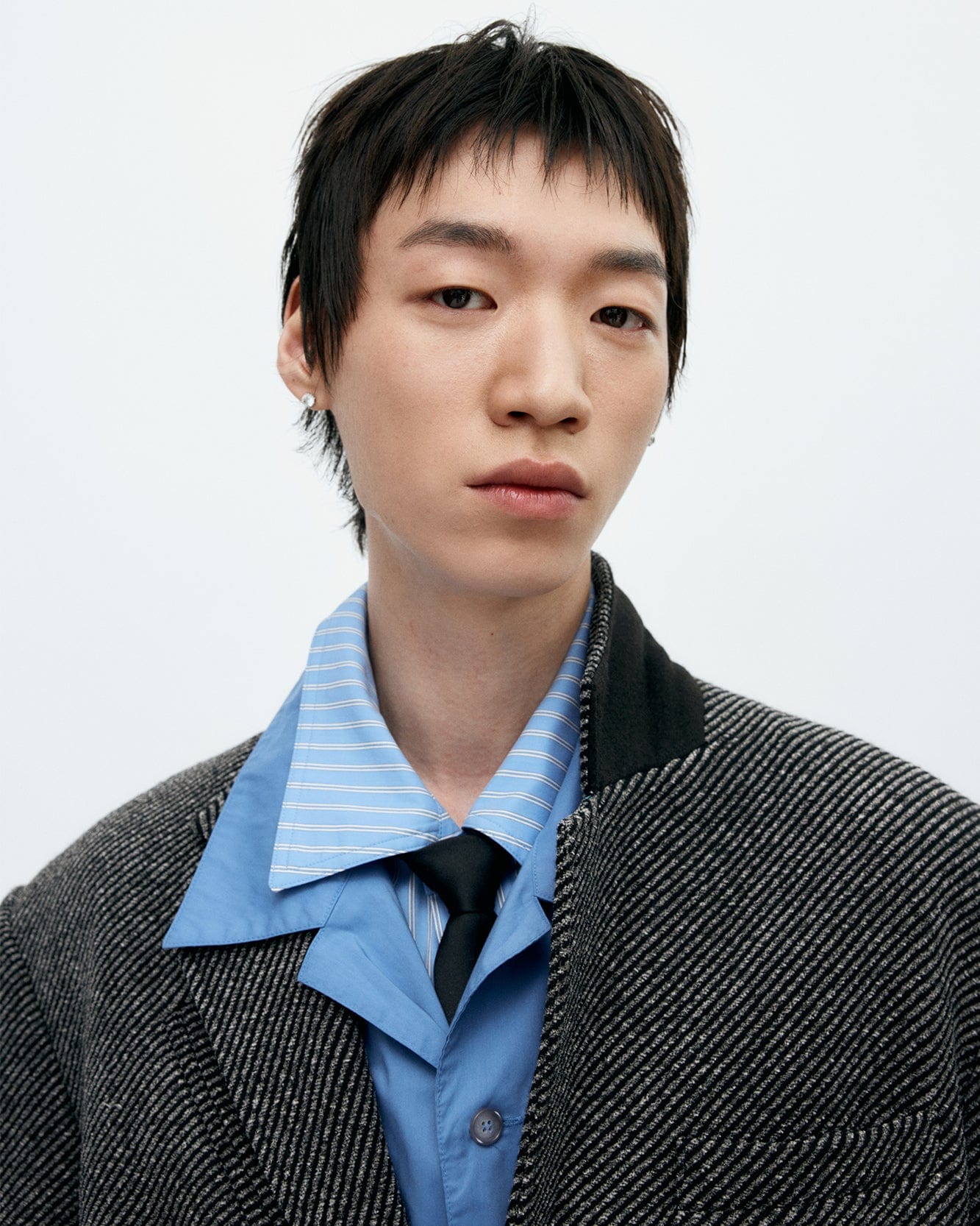 기타 UNISEX INSIDE-OUT WOOL JACKET awa711u(GREY)