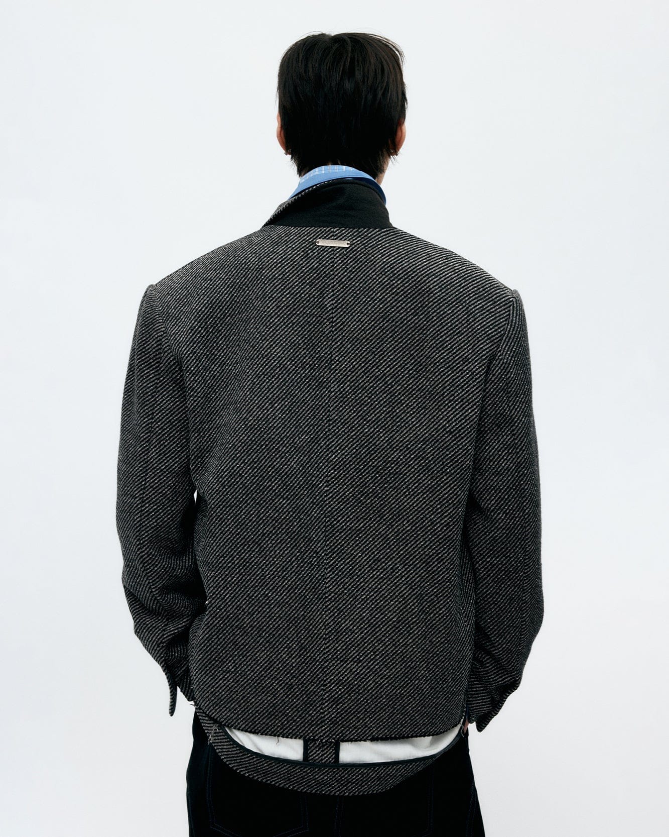 기타 UNISEX INSIDE-OUT WOOL JACKET awa711u(GREY)