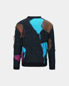 기타 UNISEX INTARISA ZIP-UP CREWNECK SWEATER atb1333u(BLACK)