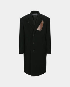 기타 UNISEX JAMES WOOL COAT awa731u(BLACK)
