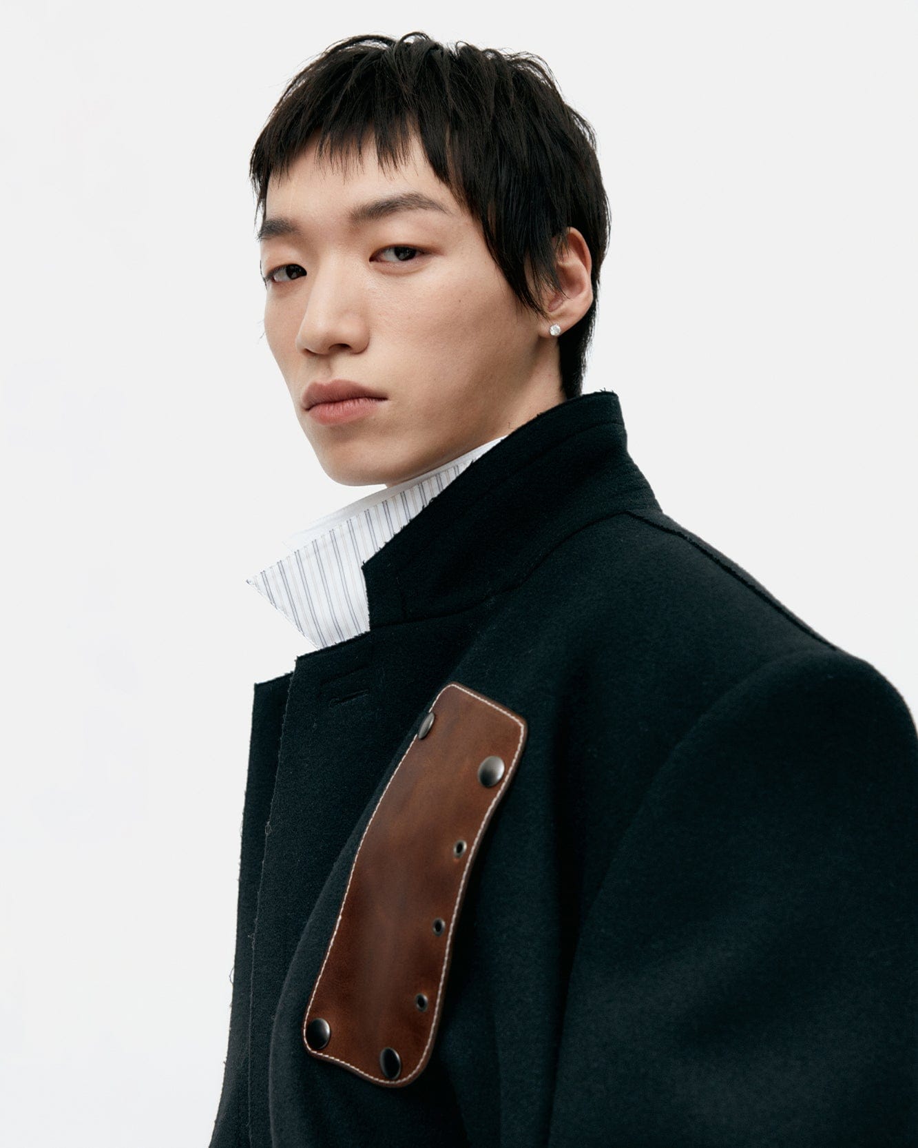 기타 UNISEX JAMES WOOL COAT awa731u(BLACK)