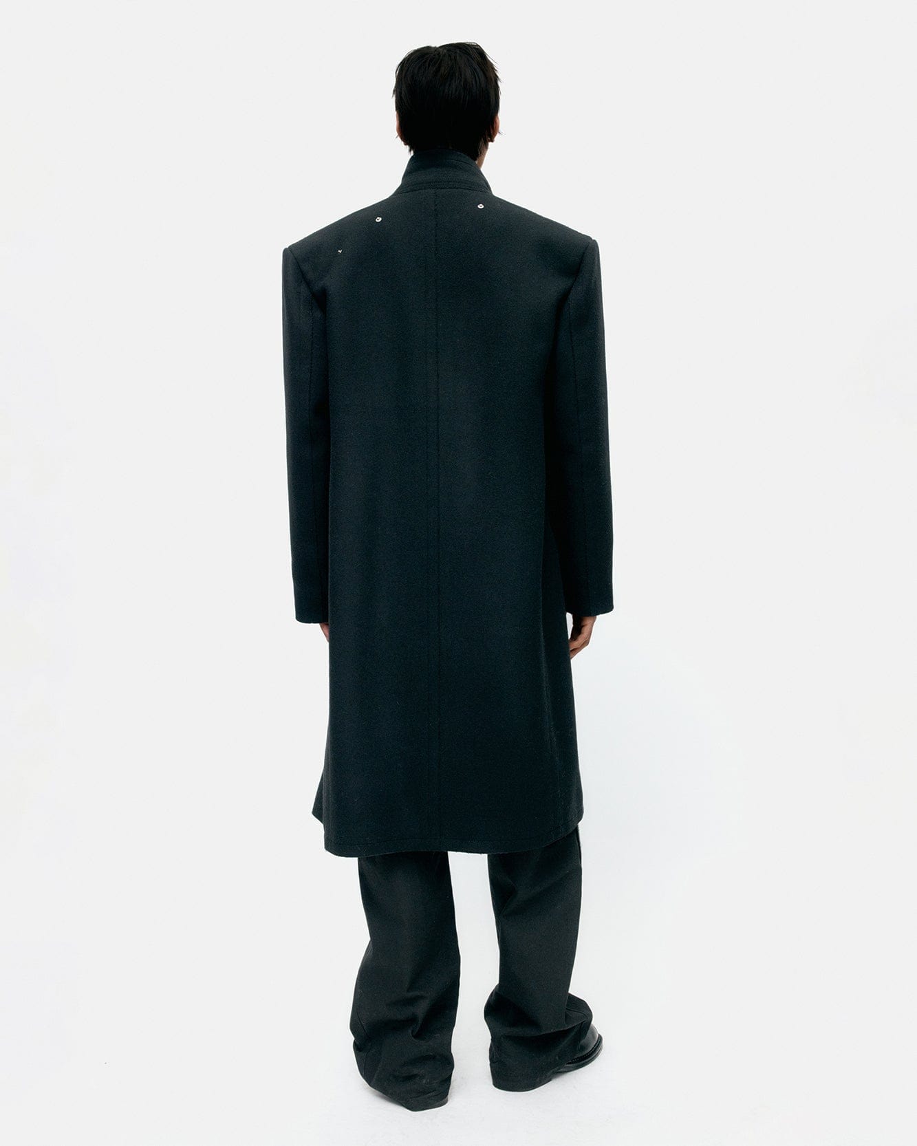 기타 UNISEX JAMES WOOL COAT awa731u(BLACK)