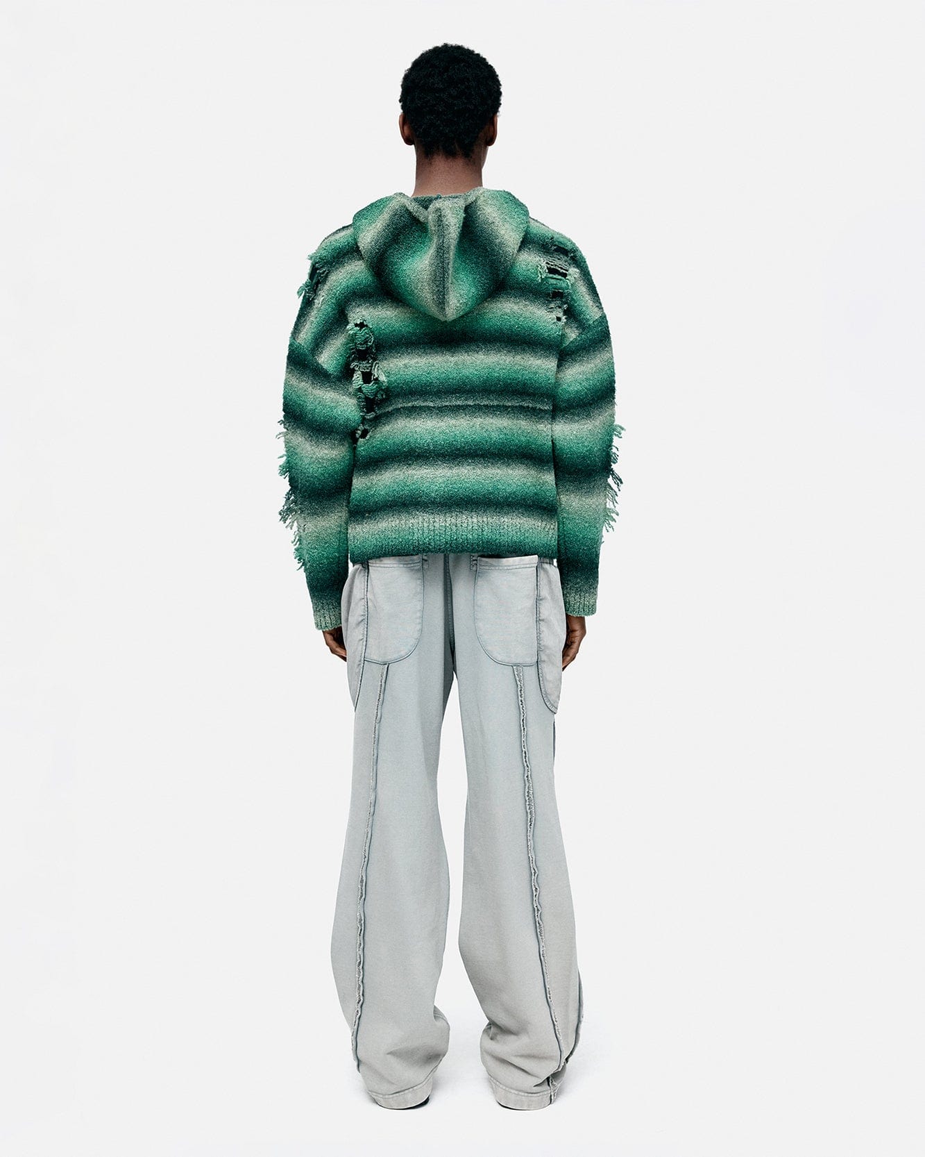 기타 UNISEX LAYERED WIDE-LEG SWEATPANTS apa852u(GREY)
