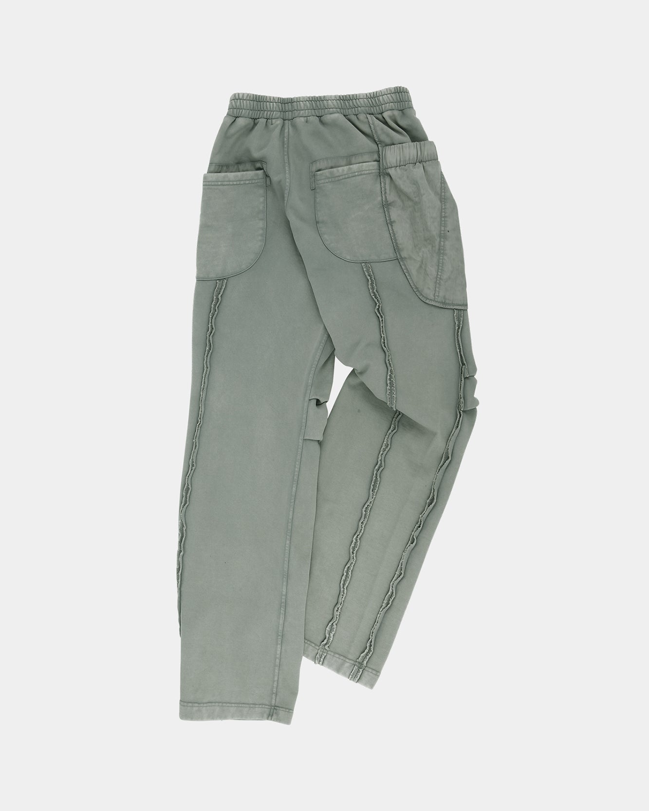 기타 UNISEX LAYERED WIDE-LEG SWEATPANTS apa852u(GREY)