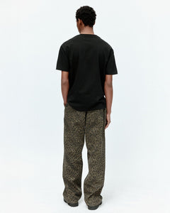 기타 UNISEX LEOPARD CROSS-OVER WIDE JEANS apa803u(KHAKI)