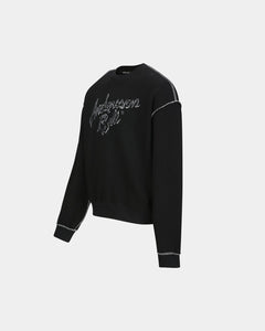 기타 UNISEX LIQUID LOGO SWEATSHIRT atb1378u(BLACK)
