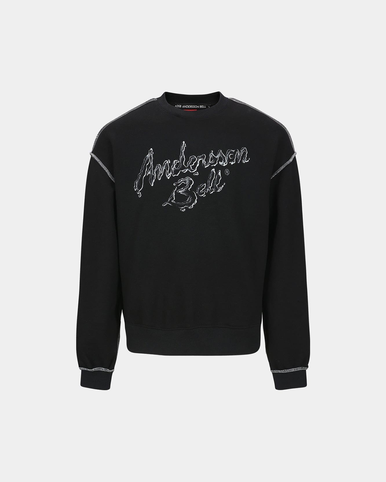 기타 UNISEX LIQUID LOGO SWEATSHIRT atb1378u(BLACK)
