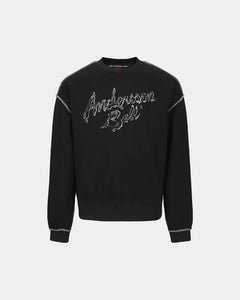 기타 UNISEX LIQUID LOGO SWEATSHIRT atb1378u(BLACK)