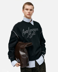 기타 UNISEX LIQUID LOGO SWEATSHIRT atb1378u(BLACK)