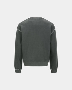 기타 UNISEX LIQUID LOGO SWEATSHIRT atb1378u(CHARCOAL)
