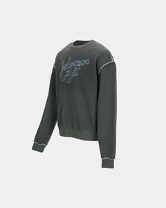 기타 UNISEX LIQUID LOGO SWEATSHIRT atb1378u(CHARCOAL)