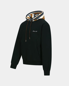 기타 UNISEX LOGO EMBROIDERY HOODIE atb1379u(BLACK)