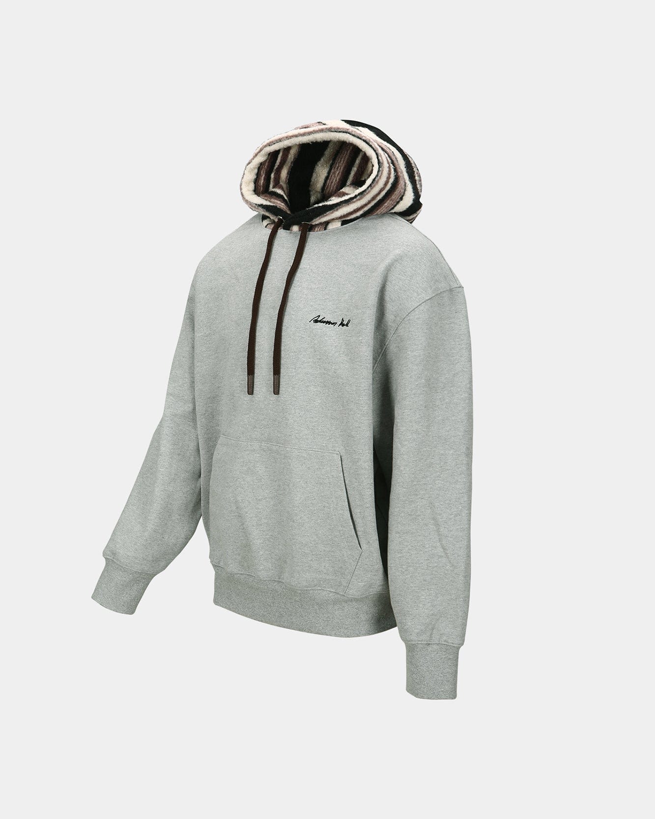 기타 UNISEX LOGO EMBROIDERY HOODIE atb1379u(GREY)