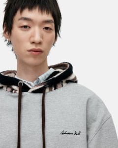 기타 UNISEX LOGO EMBROIDERY HOODIE atb1379u(GREY)