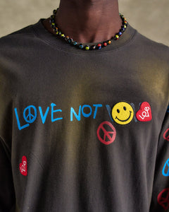 기타 UNISEX LOVE L/S T-SHIRTS atb1254u(CHARACOAL)