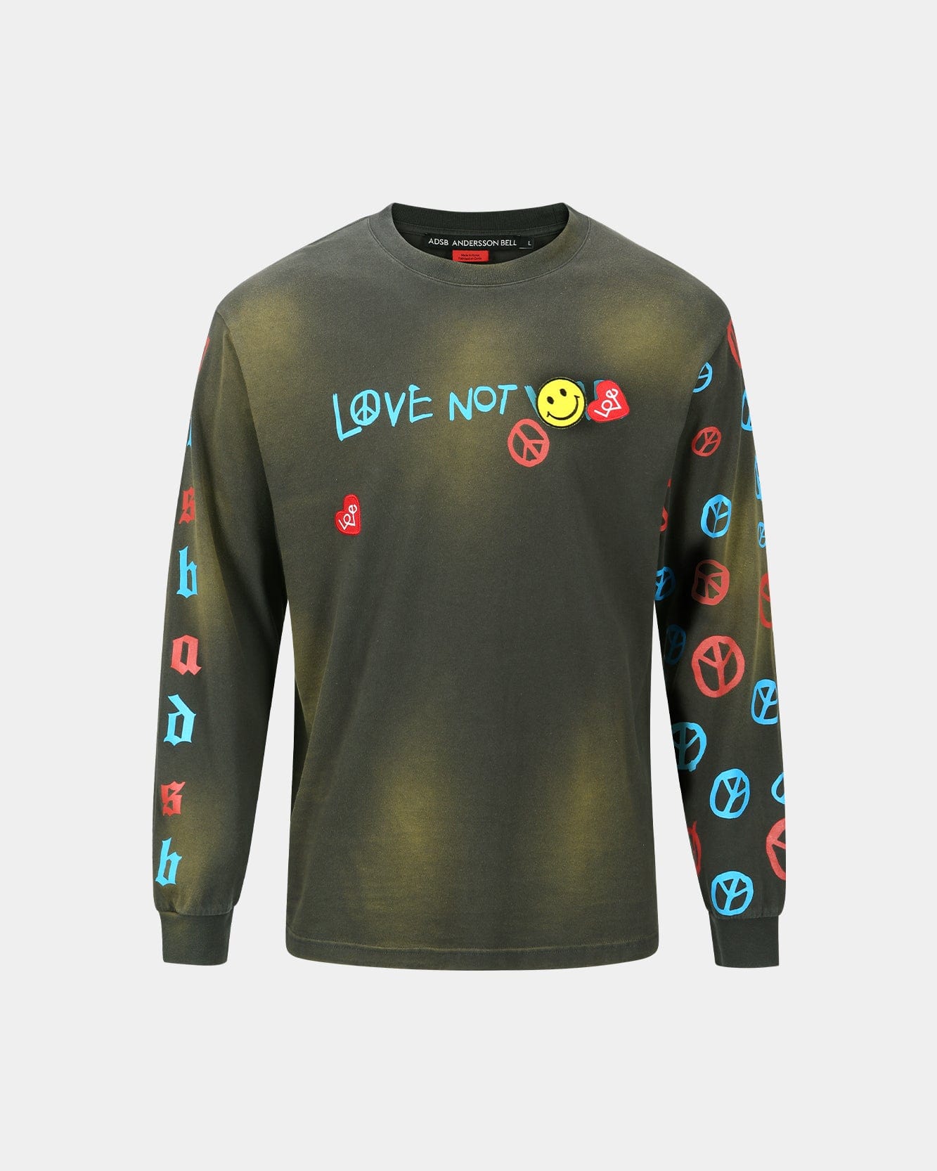 UNISEX LOVE L/S T-SHIRTS atb1254u(CHARACOAL) – Andersson Bell