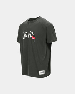 기타 UNISEX LOVE T-SHIRT atb1252u(CHARCOAL)