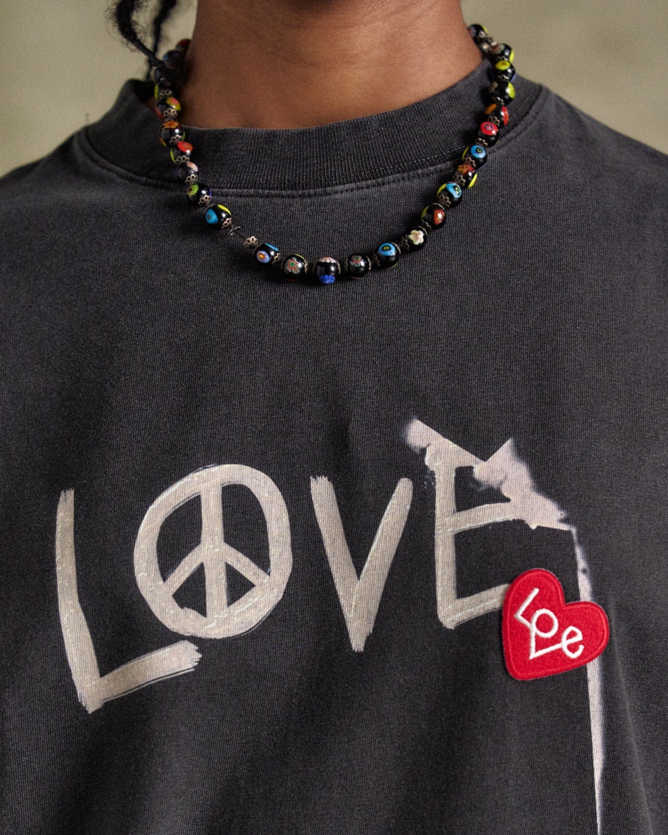 기타 UNISEX LOVE T-SHIRT atb1252u(CHARCOAL)